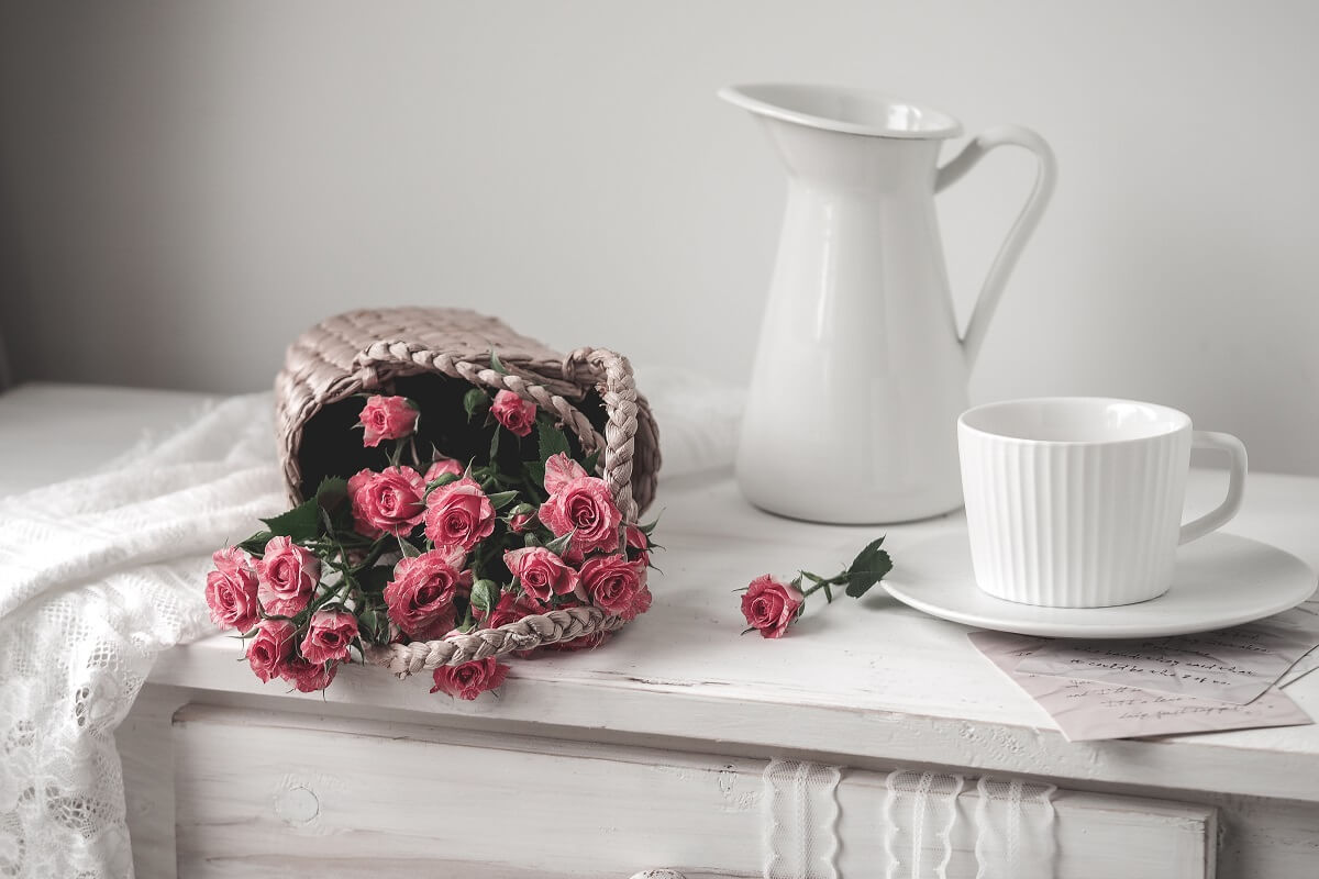 bo hoa hong tuoi tham