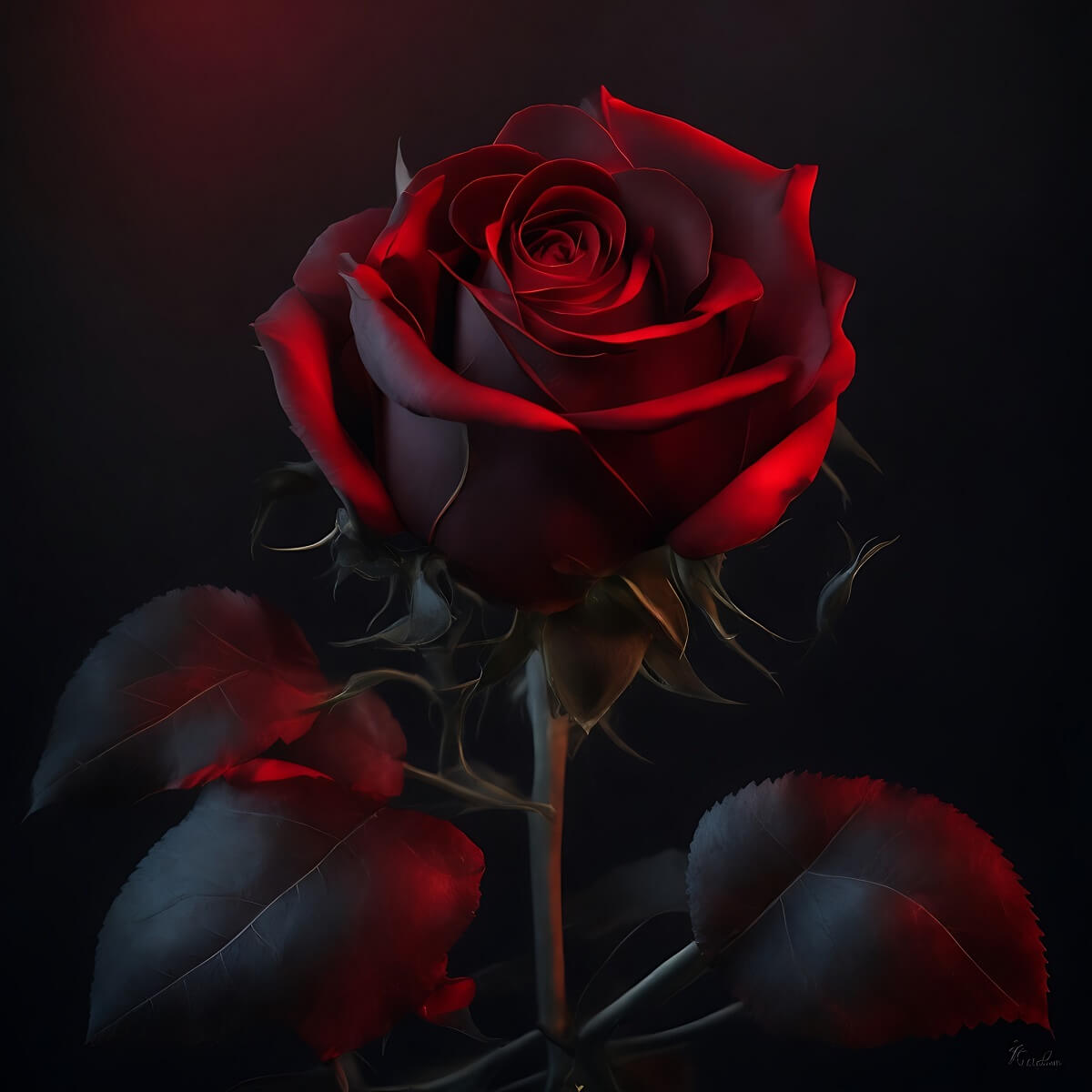 hoa hong nhung mem mai